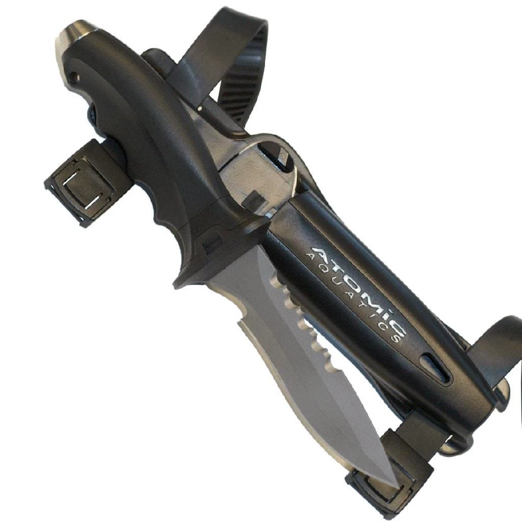 Atomic Ti6 Titanium Dive Knife With Sharp Blade
