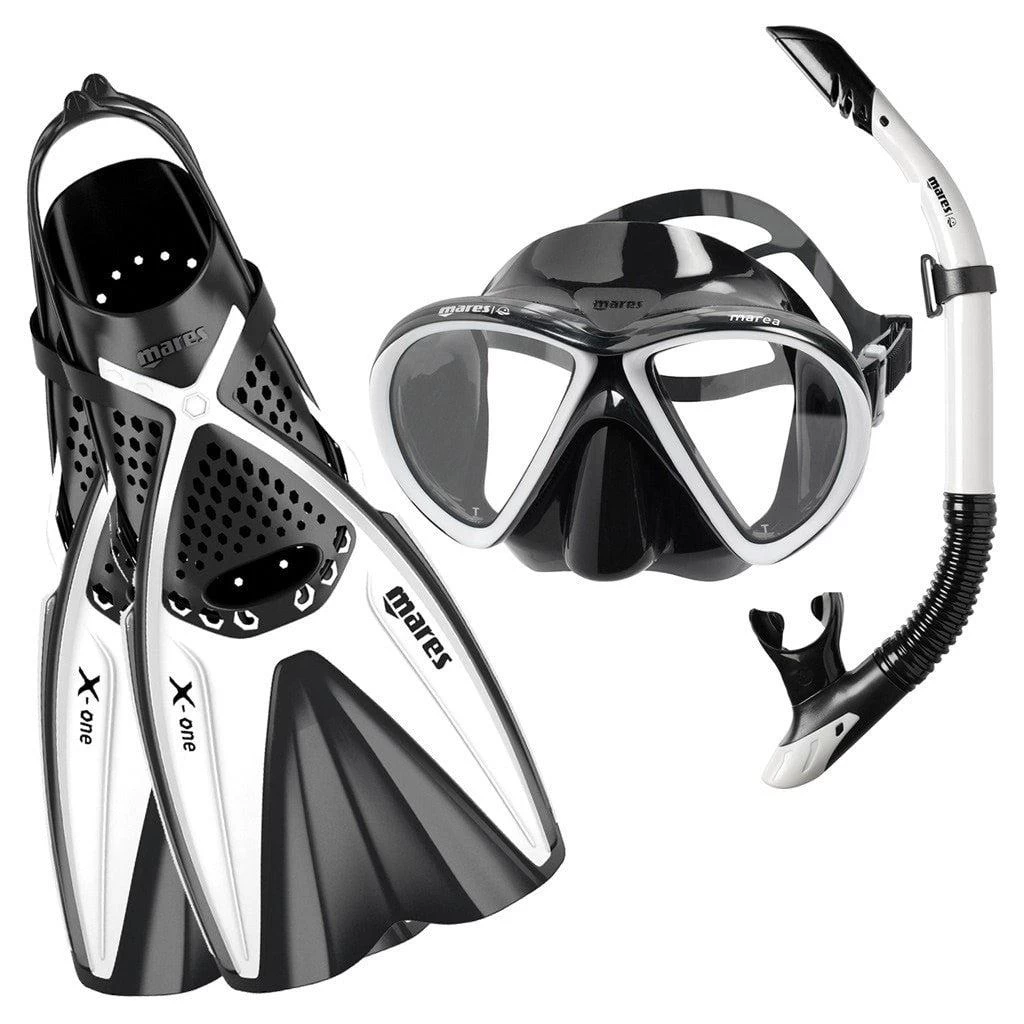 Mares X-One Marea Mask, Snorkel And Fin Set