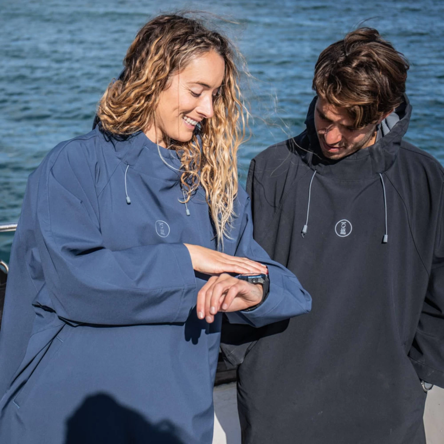 Fourth Element Storm Poncho - Blue - Image 3