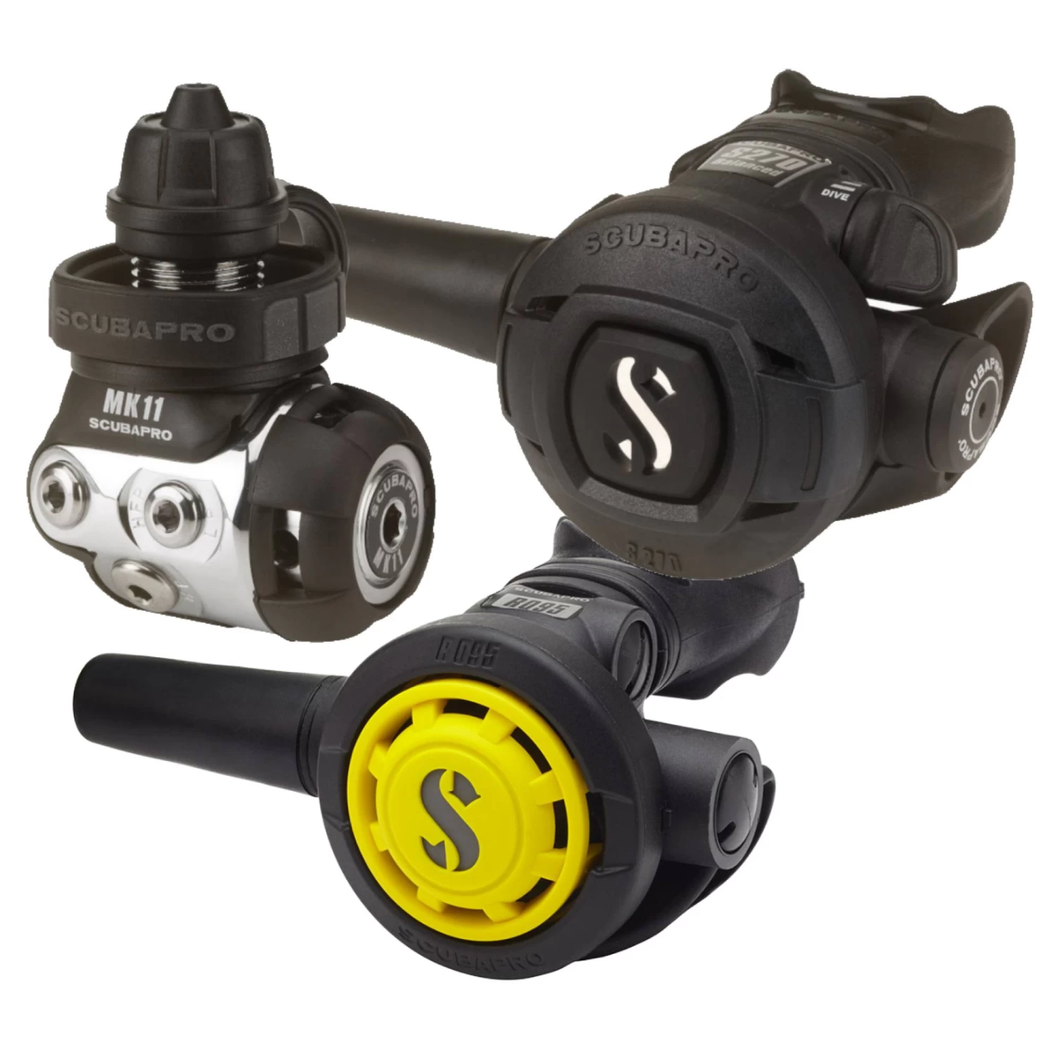 Scubapro MK11 S270 & R095 Octopus Regulator Set - Image 8