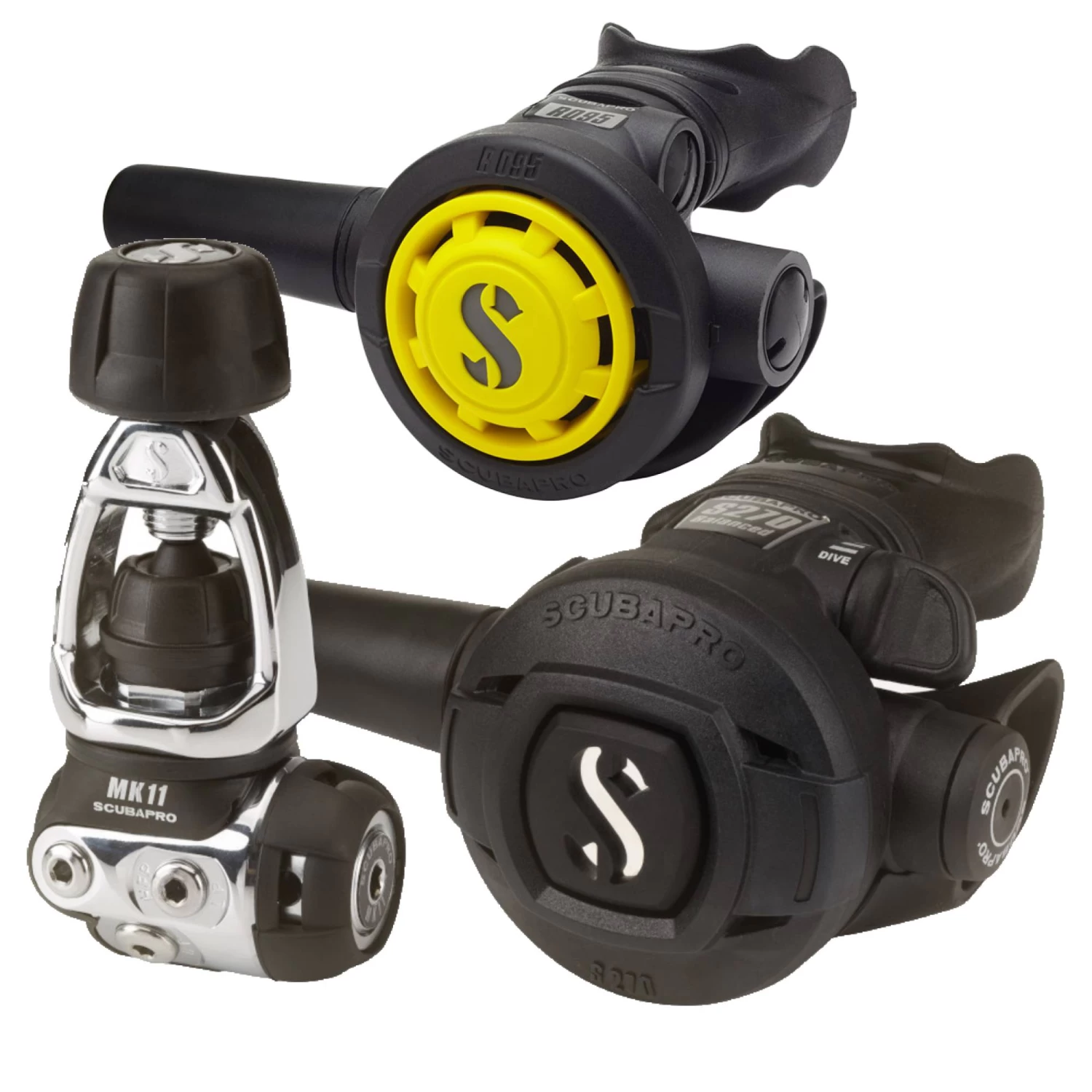Scubapro MK11 S270 & R095 Octopus Regulator Set - Image 7